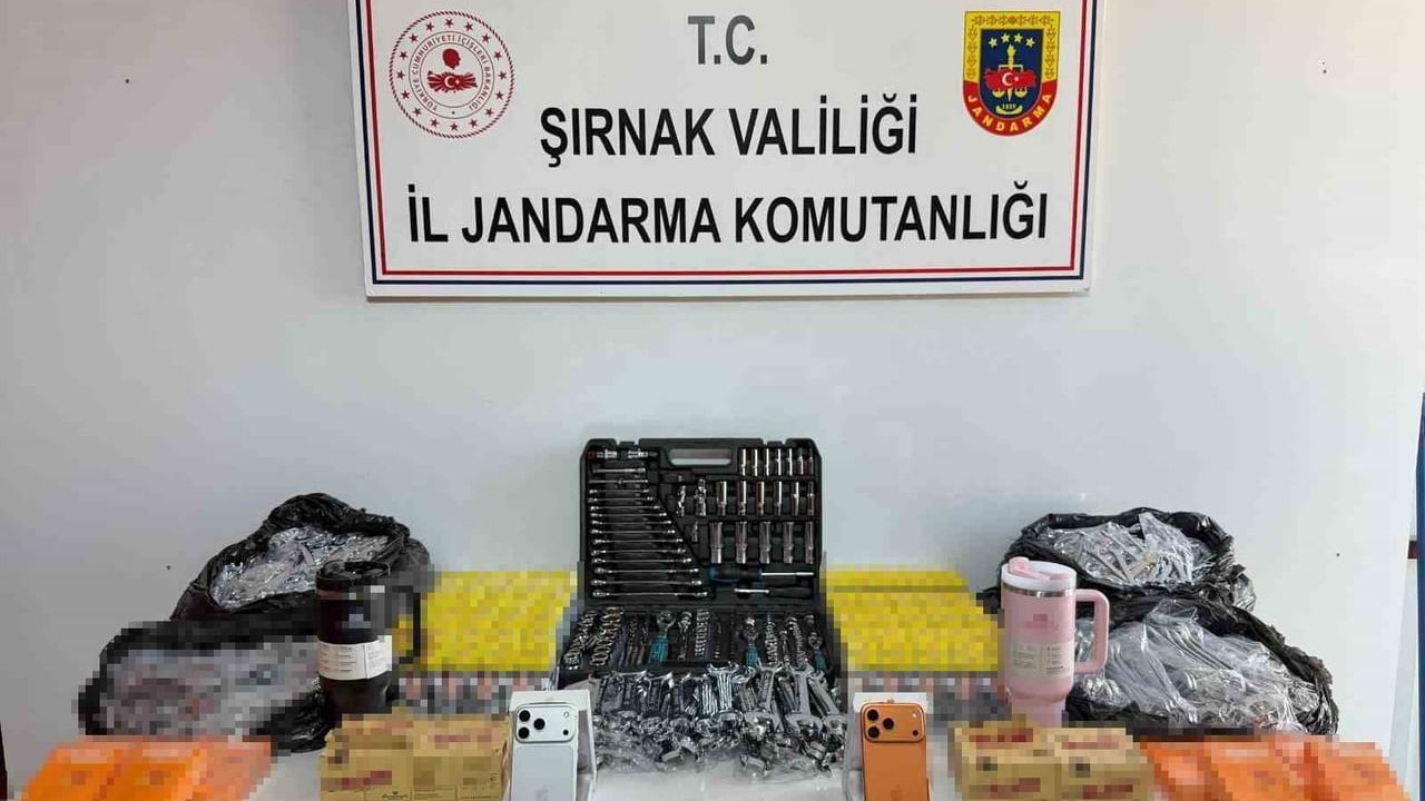 Şırnak'ta jandarma 1-6 Haziran operasyonunda 104 şüpheli hakkında işlem başlatıldı