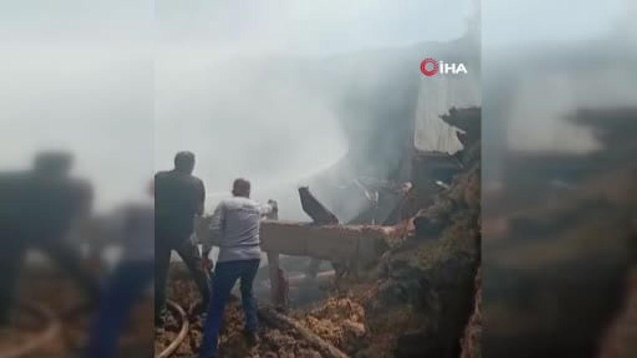 Sivas'ta mutfak tüpü patladı, bir kişi dumandan etkilendi
