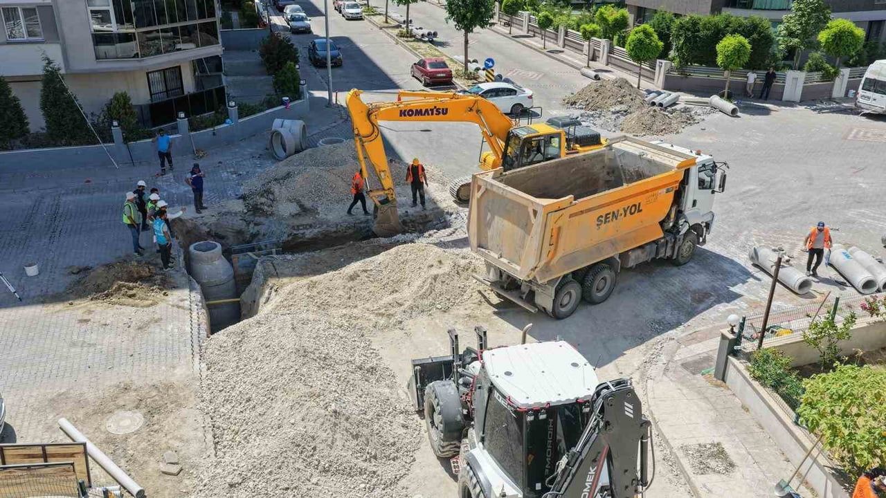 Söke'de 75 milyon Türk Lirası yatırım bedelli kanalizasyon hattı çalışmaları başladı