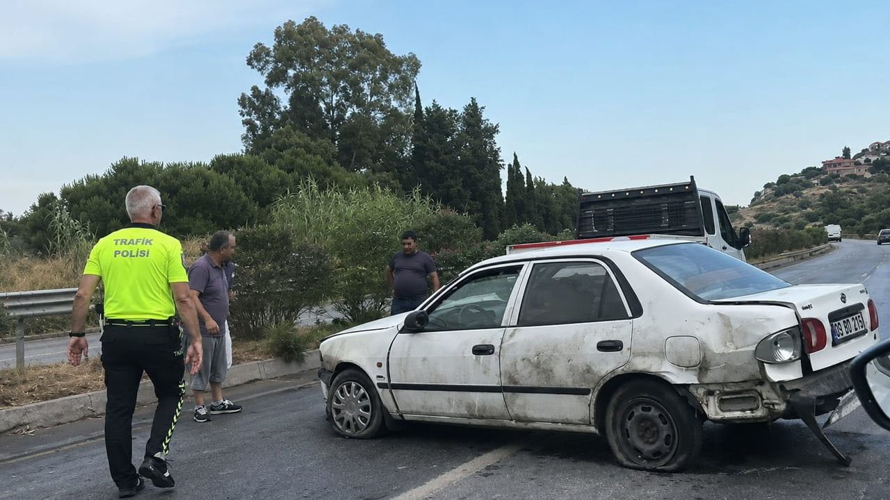 Söke’de trafik kazasında 1 kişi yaralandı