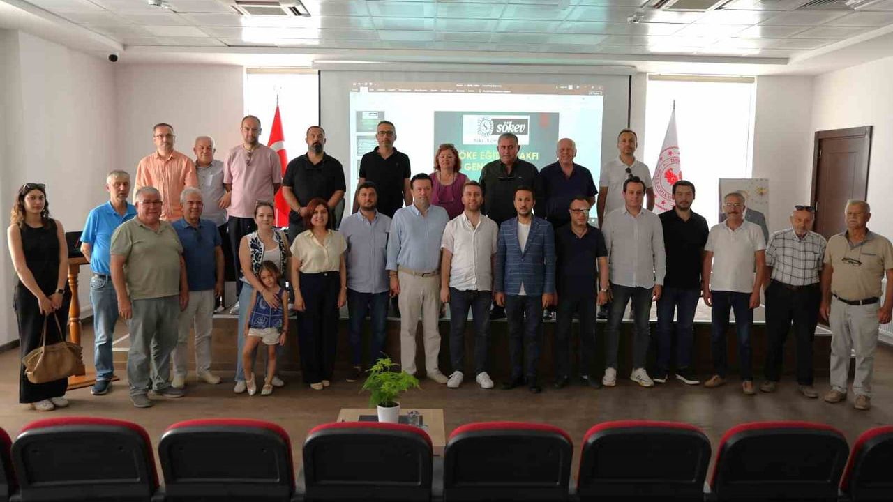 Söke Eğitim Vakfı'nda yeni yönetim belirlendi