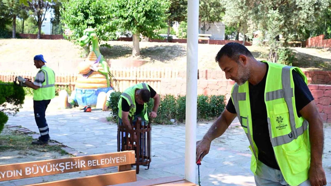 Söke Harikalar Diyarı Parkı'nda kapsamlı yenileme tamamlandı