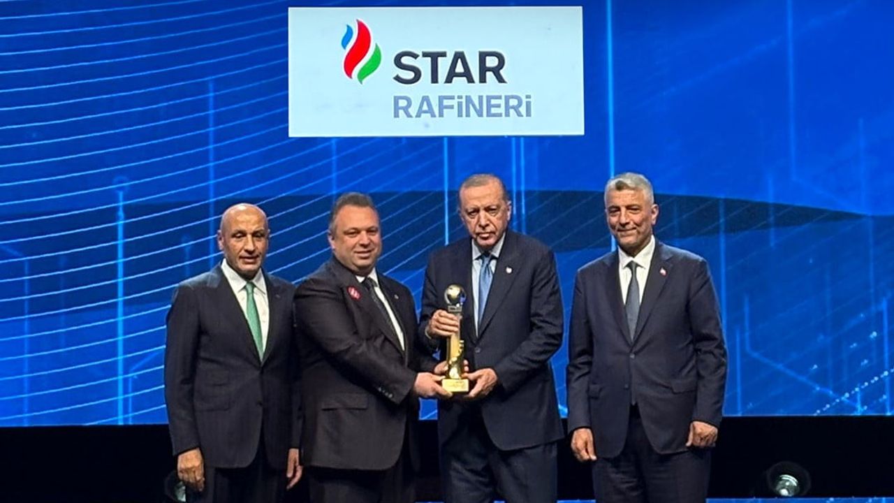 STAR Rafineri 2025 ihracat şampiyonları listesinde yedinci sırada
