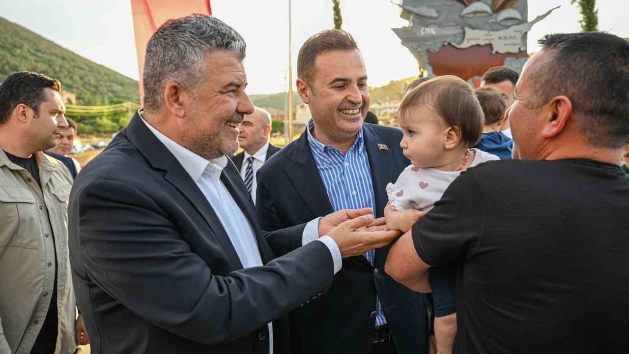 Şüheda parkı Balıkesir'de törenle açıldı