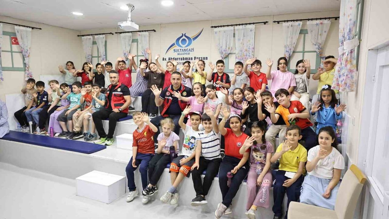 Sultangazi Belediyesi’nden bilinçli çocuklar güvenli yarınlar