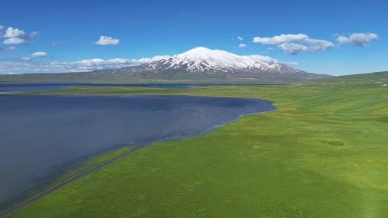 Süphan Dağı eteklerindeki Cil Gölü: Adilcevaz'da kuş cenneti ve doğal sit alanı