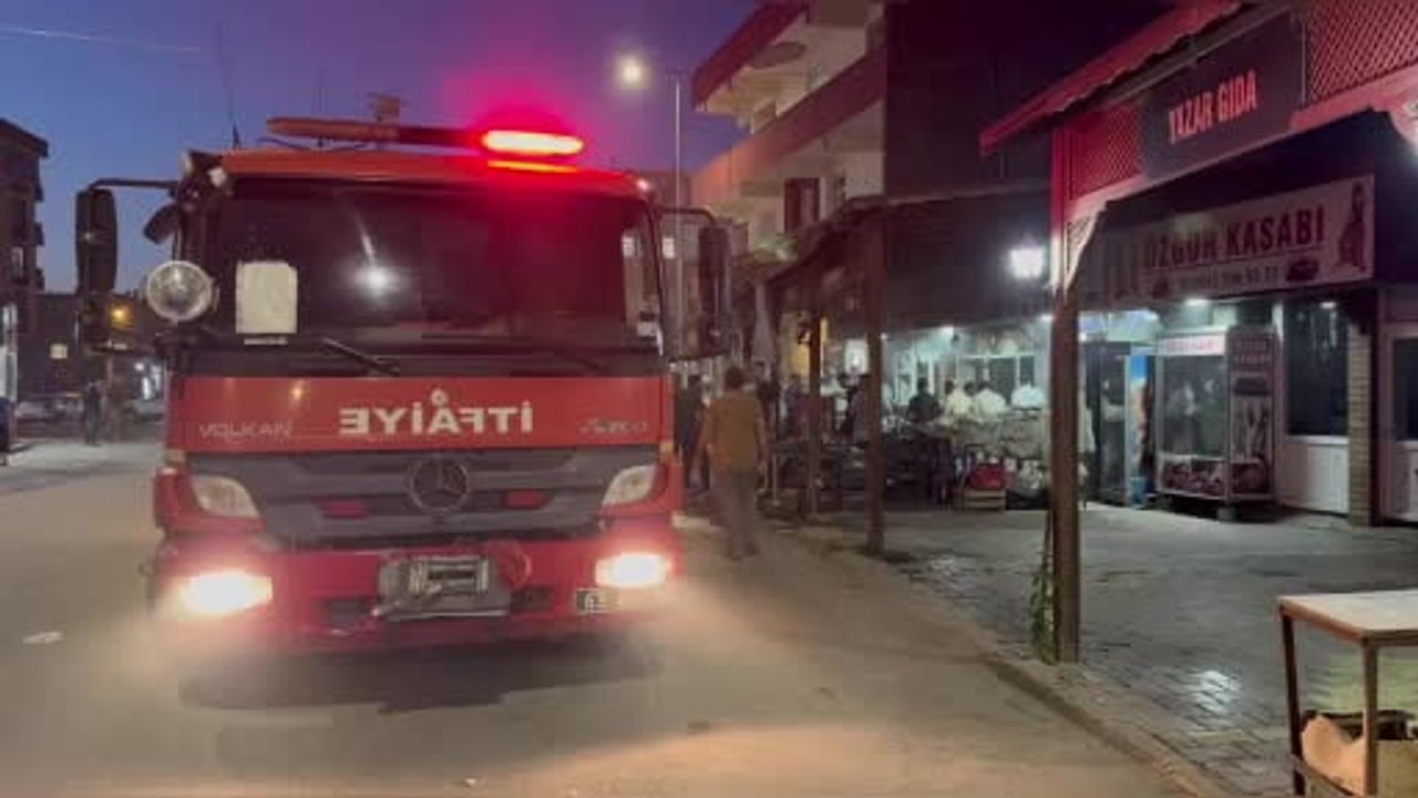 Suruç'ta fırında çıkan yangın itfaiye tarafından söndürüldü