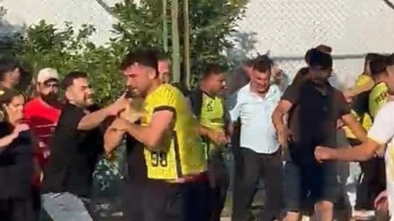 Tarsus’ta köyler arası futbol turnuvasında maç sonrası kavga