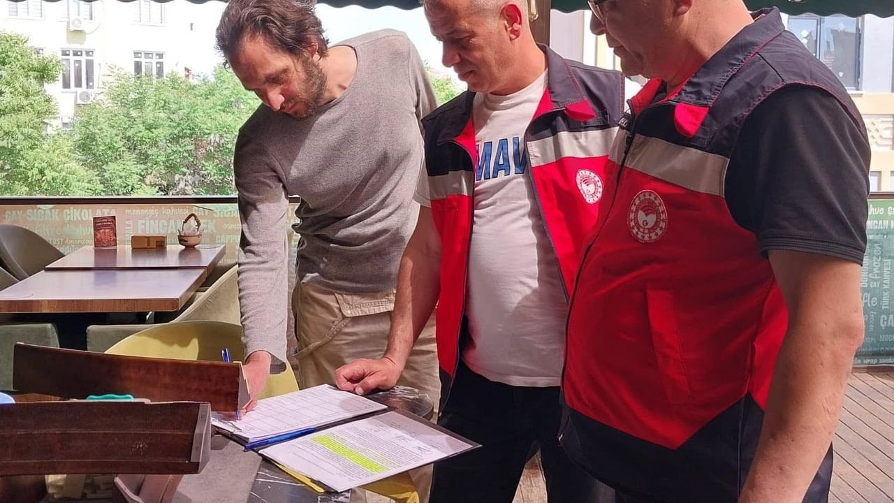 Tavşanlı'da nargile kafelere yönelik denetimler sürüyor