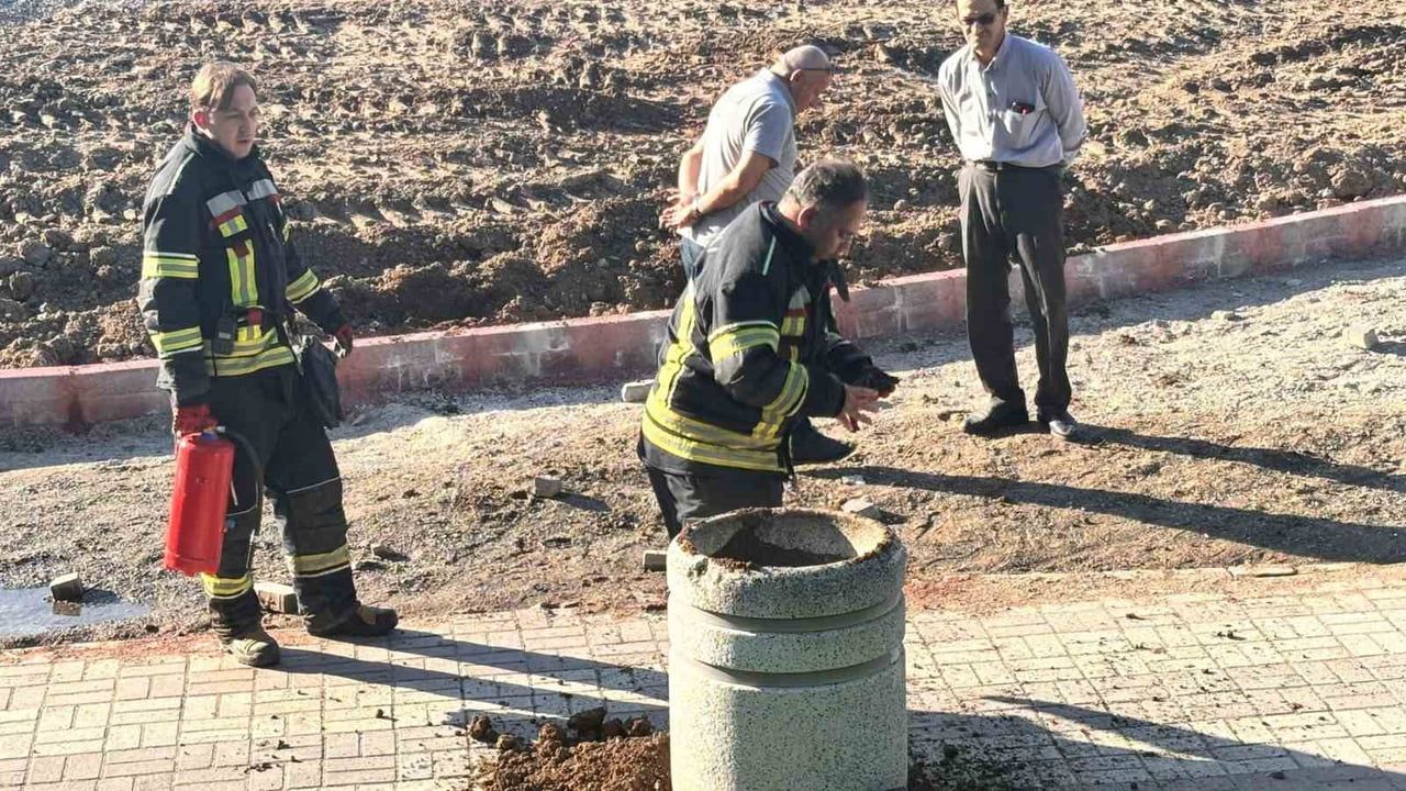 Tavşanlı’da vatandaşların dikkati olası facianın önüne geçti