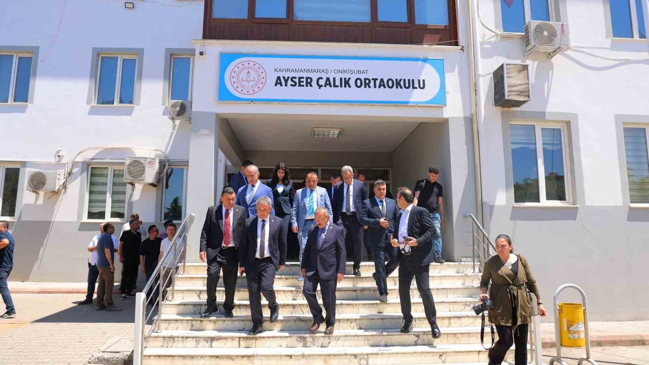 TBMM Araştırma Komisyonu Ayser Çalık Ortaokulu’nda inceleme yaptı