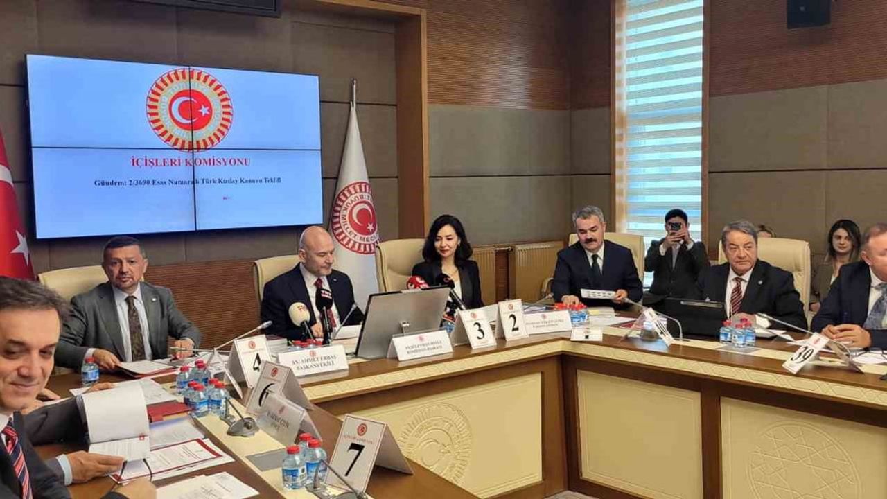 TBMM İçişleri Komisyonu Türk Kızılayı Kanun Teklifini Görüştü