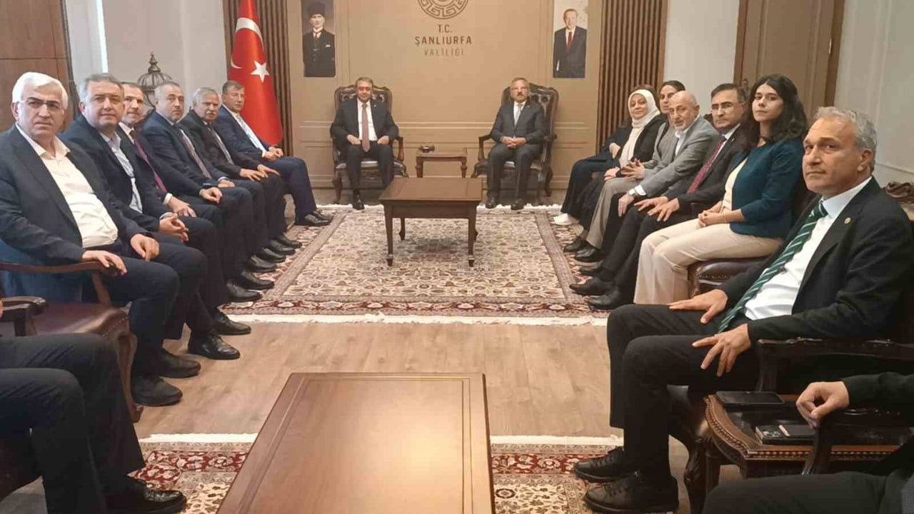 TBMM okul saldırılarını araştırma komisyonu üyeleri Şanlıurfa’da