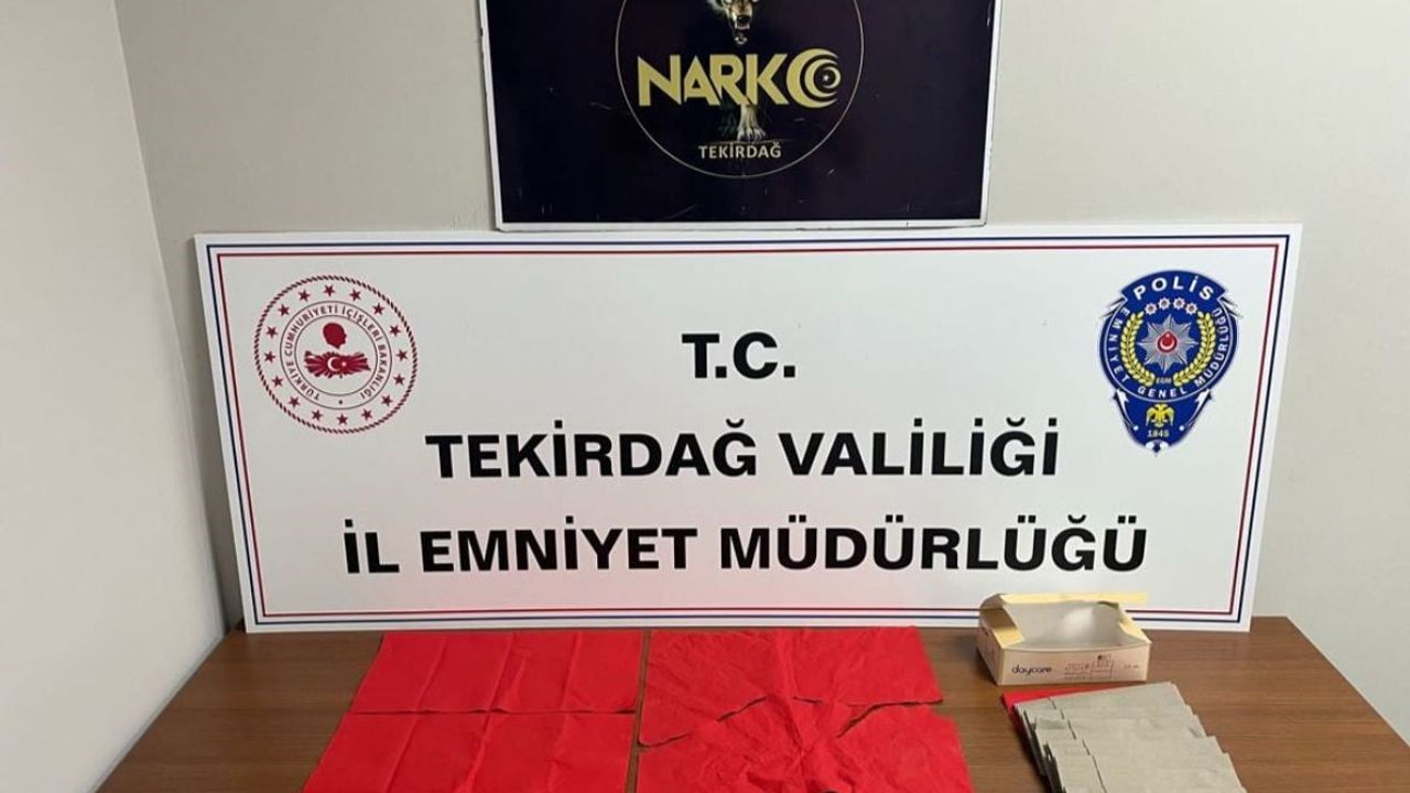 Tekirdağ Çorlu'da Uyuşturucu Operasyonu: 3 Kişi Tutuklandı
