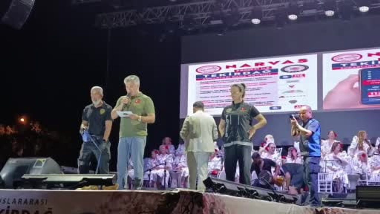 Tekirdağ'da 60. Uluslararası Kiraz Festivali'nde NARVAS ve UYUMA uygulamaları tanıtıldı