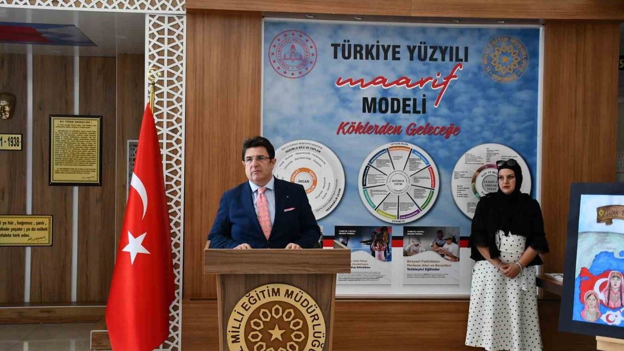 Tekirdağ'da Dilimizin Zenginlikleri Projesi yıl sonu sergisi açıldı