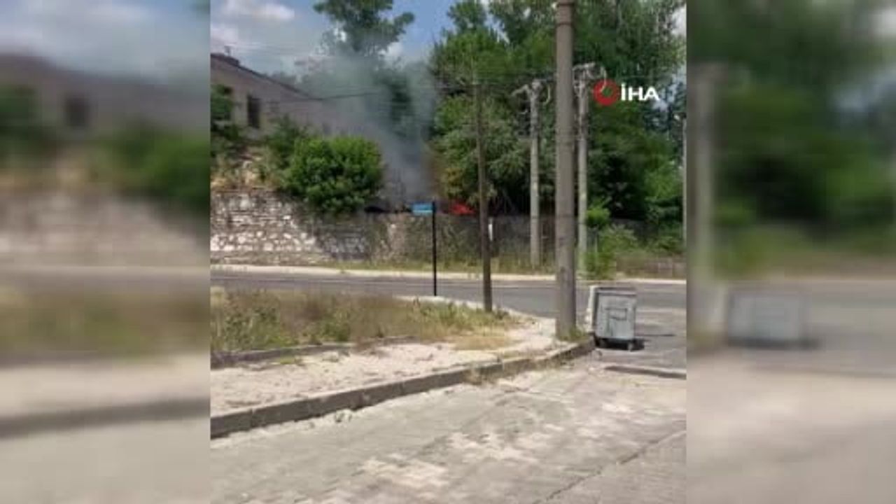 Tekirdağ’da Hayrabolu ilçesinde ot ve buğday yangınları itfaiye ekipleri tarafından söndürüldü