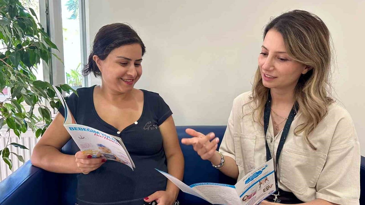 Tekirdağ'da 'Her Gebeye Bir Ebe' ile anne adaylarına birebir takip ve rehberlik