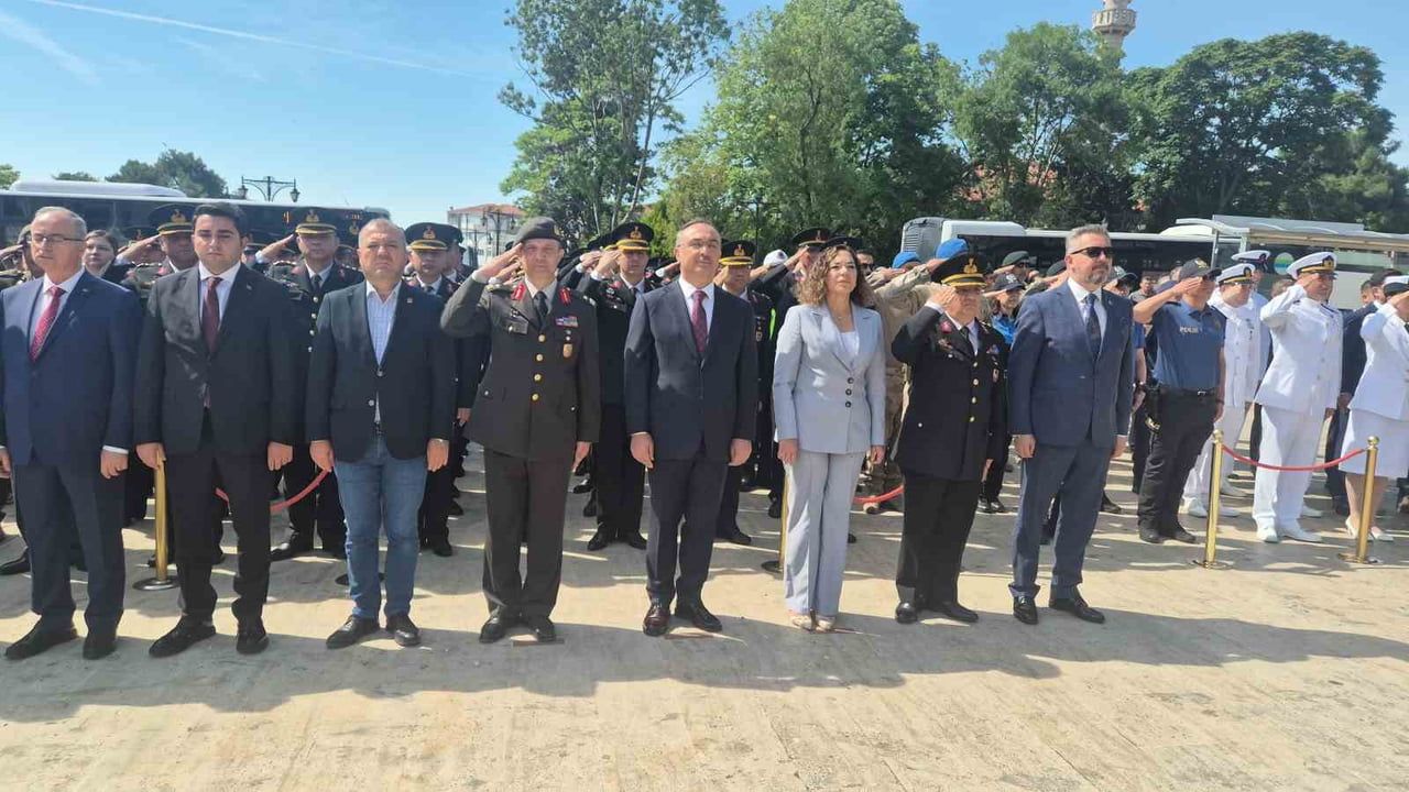 Tekirdağ'da jandarmanın 187'nci kuruluş yıl dönümü töreni