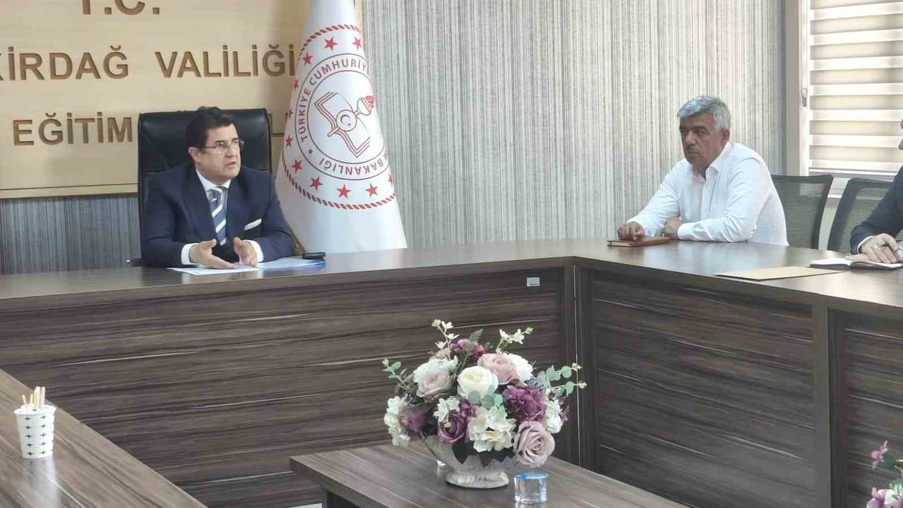 Tekirdağ'da LGS Öncesi Koordinasyon Toplantısı: Hazırlıklar ve Sınav Güvenliği Ele Alındı