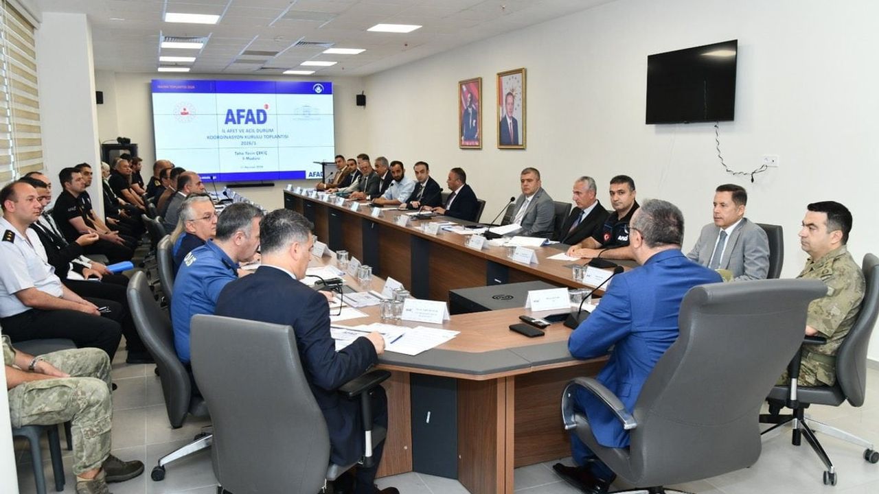 Tekirdağ'da TAMP Koordinasyon Kurulu Toplantısı: Afet Hazırlığı ve Kurumlar Arası Eşgüdüm Güçlendirildi