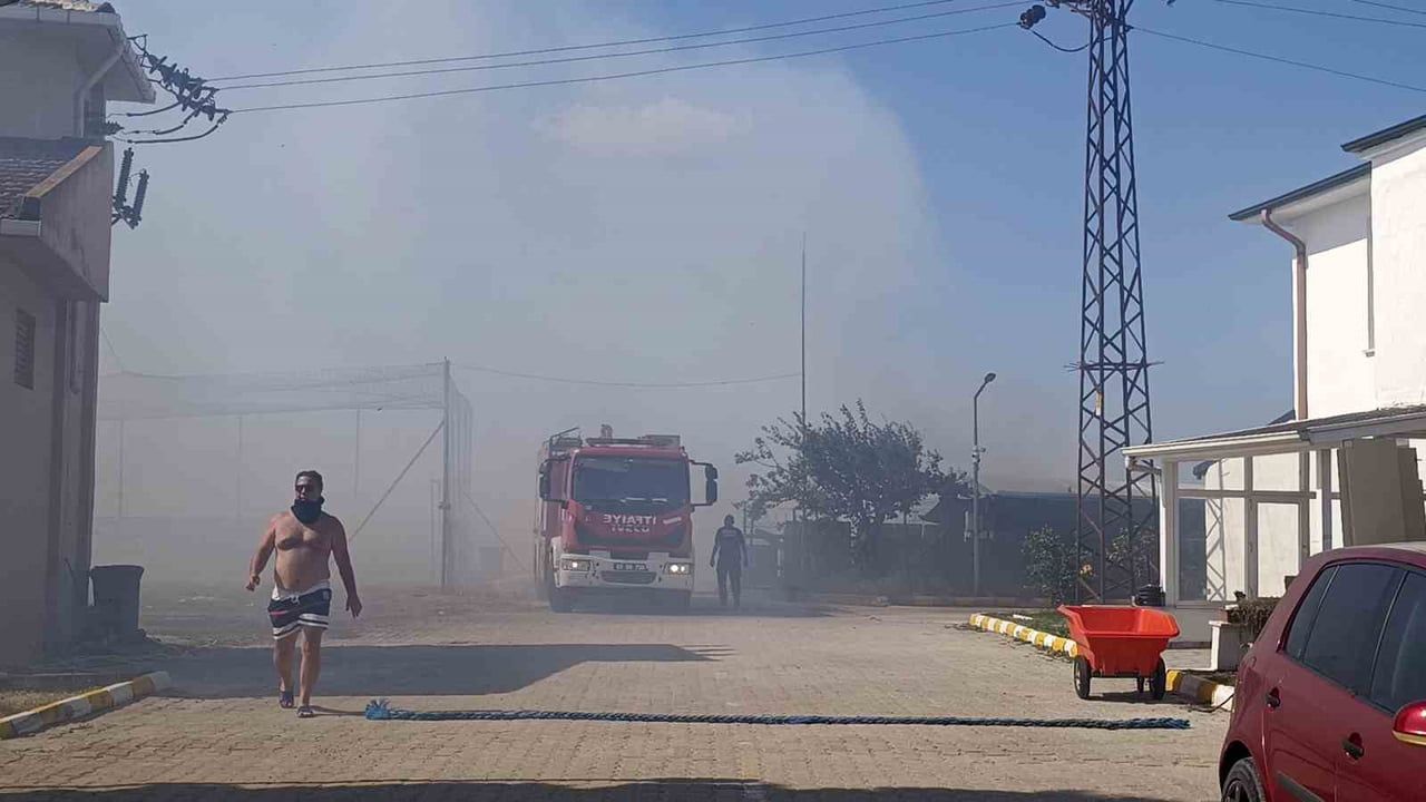 Tekirdağ’da tarım arazisinde yangın alevler 4 noktaya sıçradı