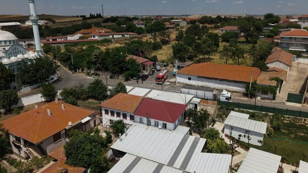 Tekirdağ’da yangın riskine karşı 6 noktada mobil itfaiye istasyonu kuruldu