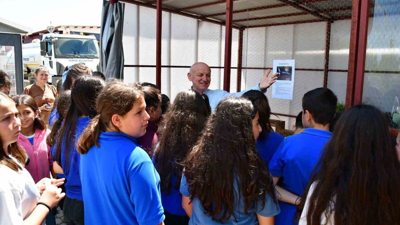 Terme’de doğa sevgisi ve çevre bilinci çocuklara aşılanıyor