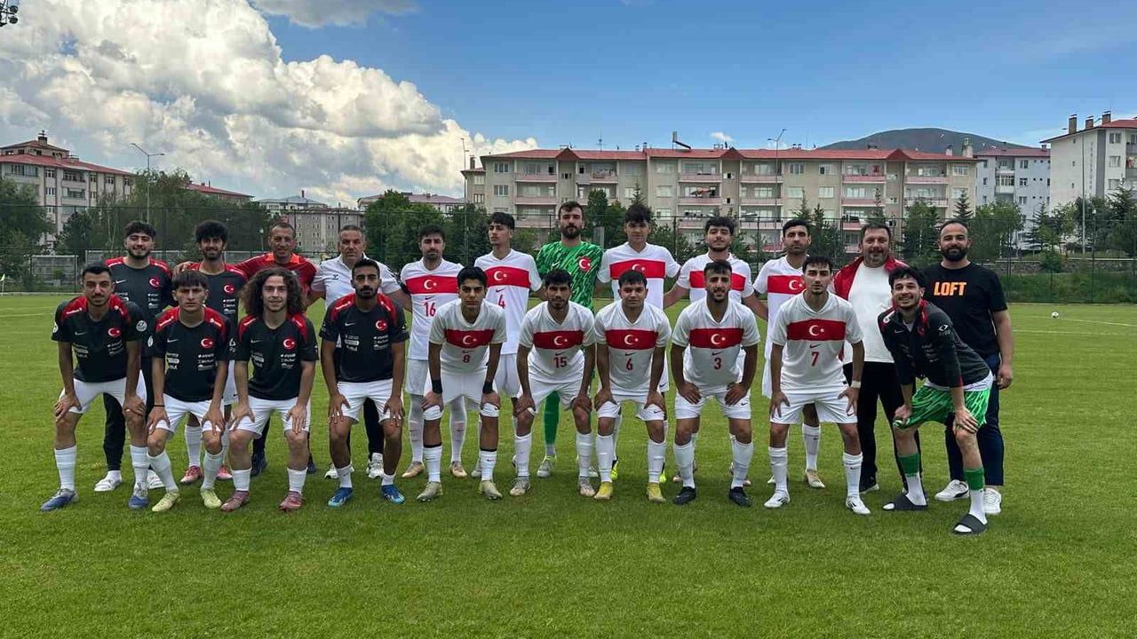 TFF Van bölge karması Erzurum'da etkili performans sergiliyor
