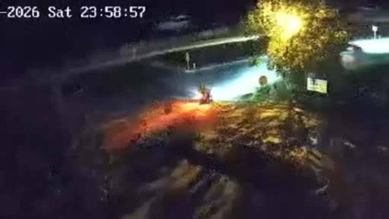 Tokat Reşadiye'de ölümlü kazanın güvenlik kamerası görüntüleri ortaya çıktı