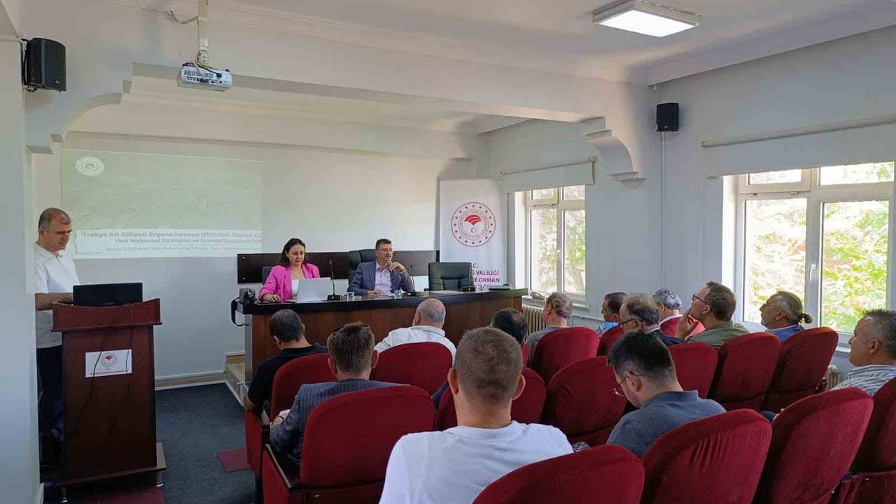 Trakya Alt Bölgesi Ergene Havzası çevre düzeni planı Tekirdağ’da değerlendirildi
