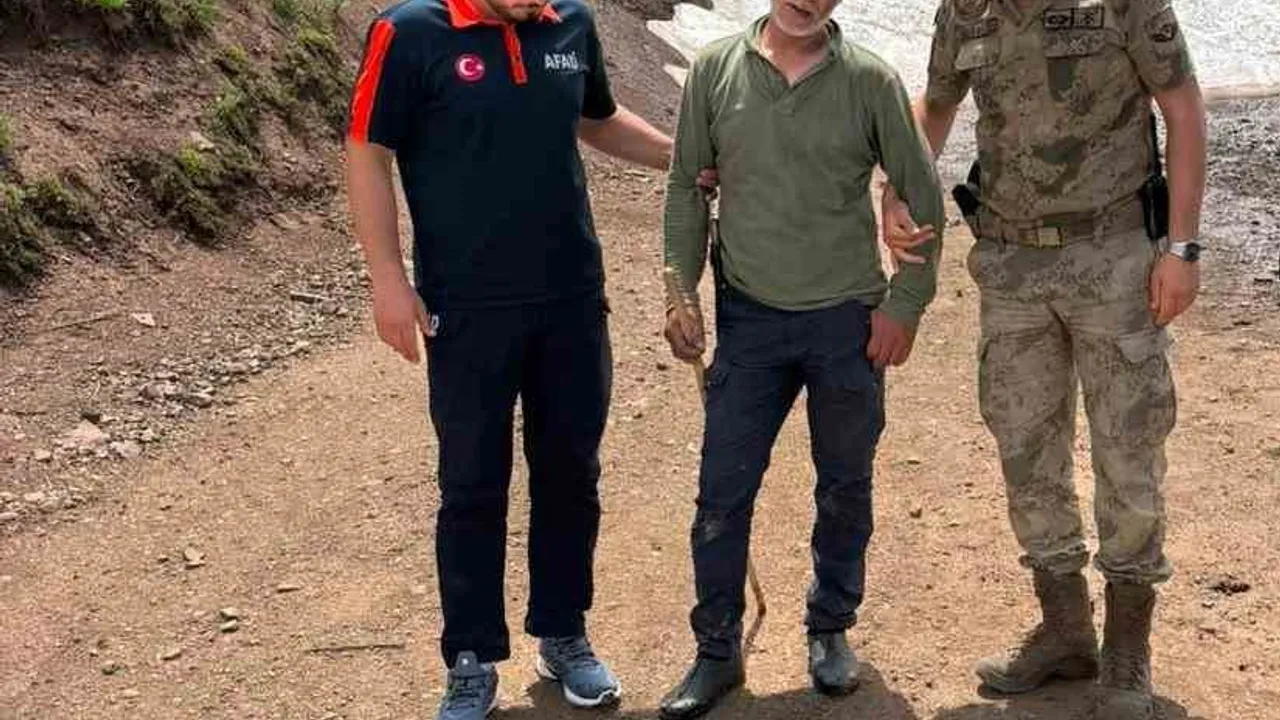 Tunceli Pülümür'de mantar toplamak için araziye çıkan kişi yaklaşık 12 saat sonra sağ bulundu