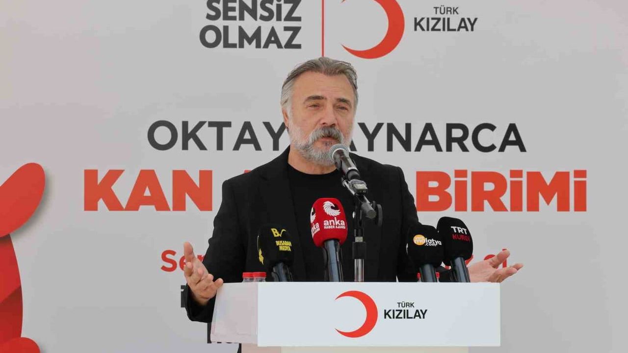 Türk Kızılay, Malatya Kan Alma Birimi’ne Oktay Kaynarca’nın adını verdi