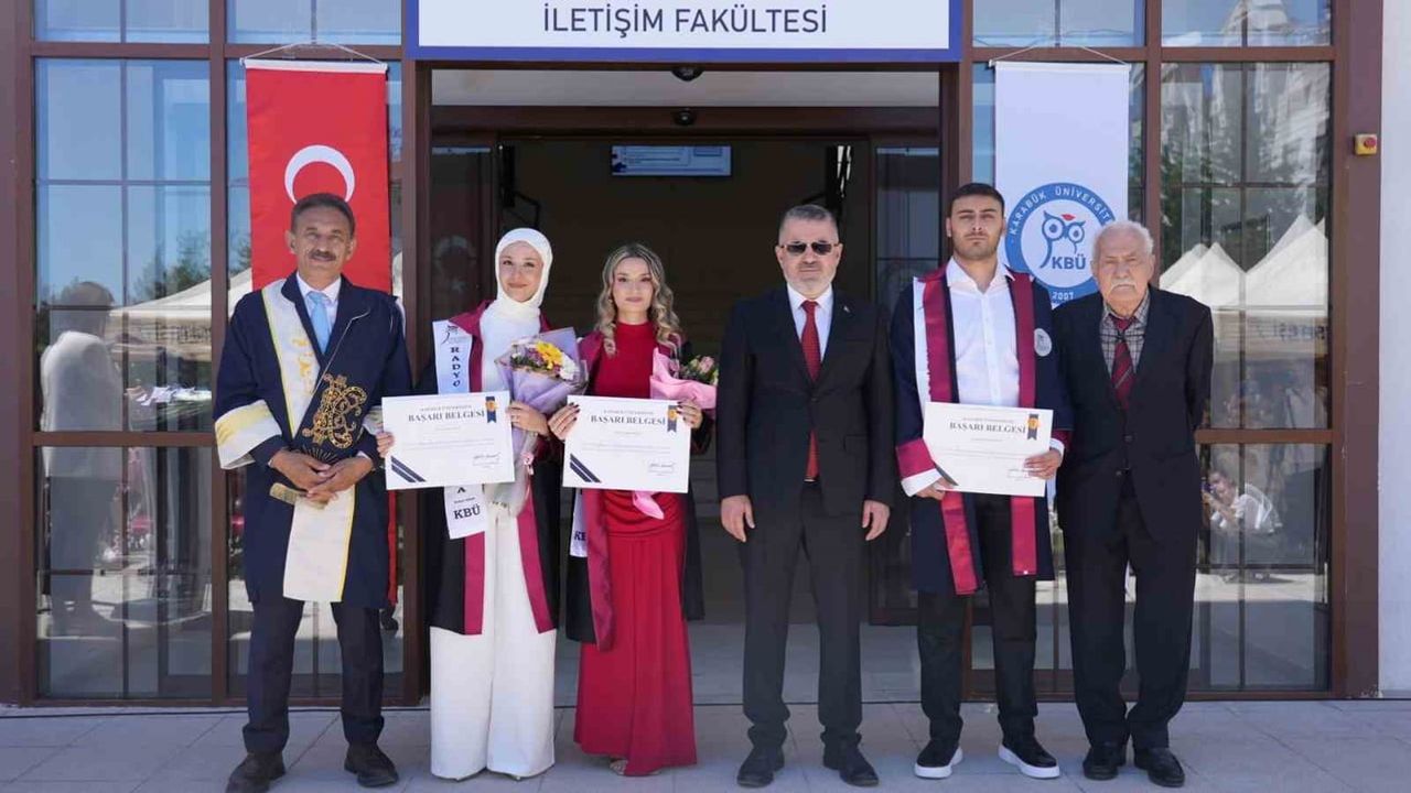 Türker İnanoğlu'nun adı KBÜ'de yaşayacak: açılış ve mezuniyet coşkusu bir arada