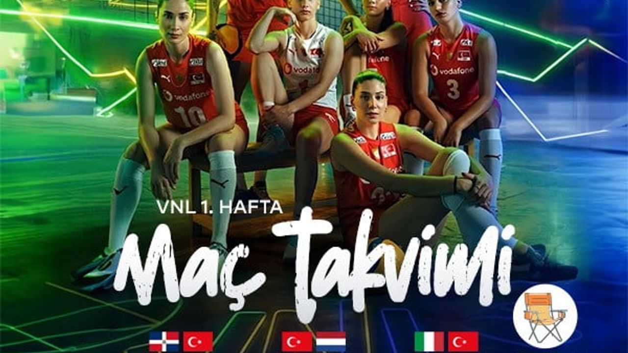 Türkiye A Milli Kadın Voleybol Takımı’nın VNL maçları Ataşehir’de dev ekranda yayınlanacak