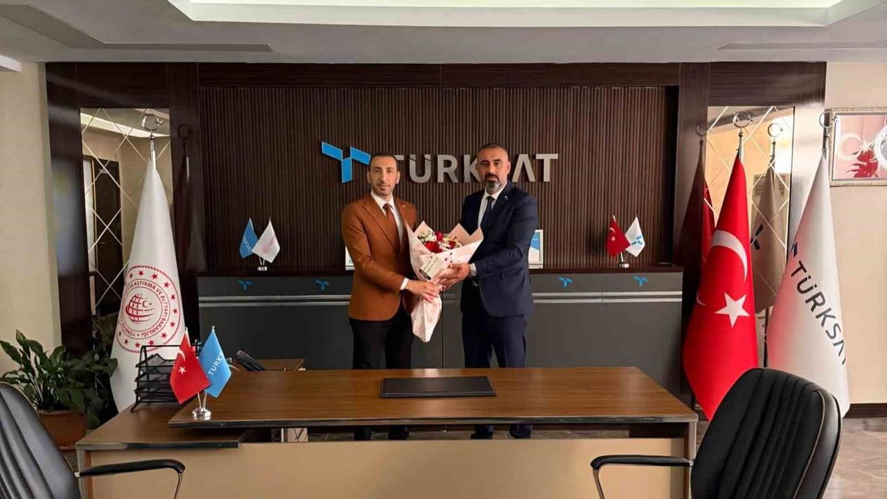 Türksat Gaziantep il müdürlüğünde bayrak değişimi
