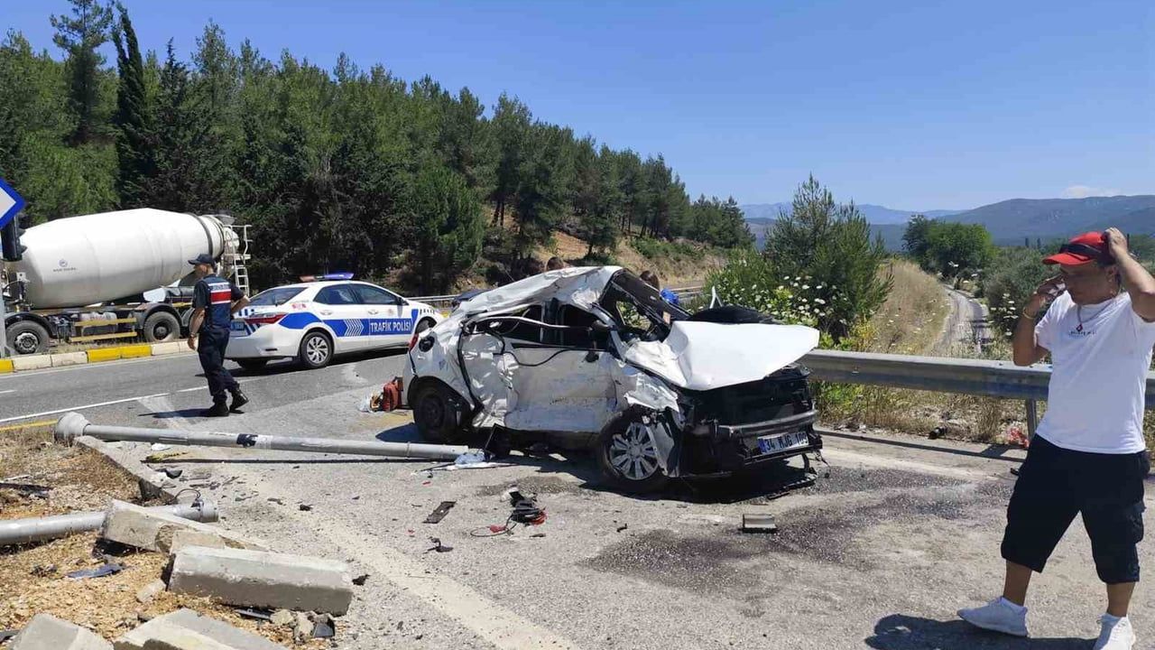 Ula'da kaza: 4 yaralı