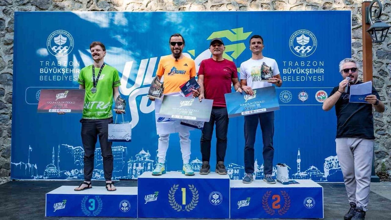 Uluslararası Ultra Sümela Maratonu’nda dereceye giren sporcular açıklandı