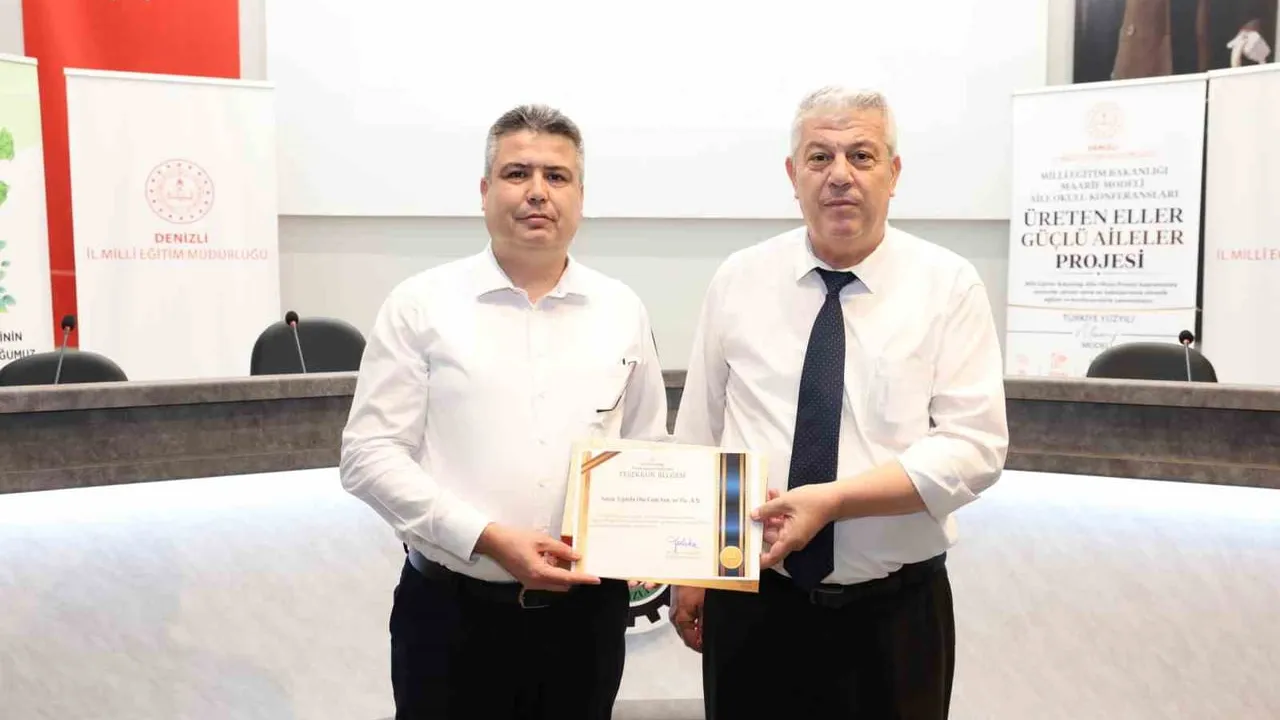 Üreten eller güçlü aileler projesi Denizli OSB ev sahipliğinde gerçekleştirildi