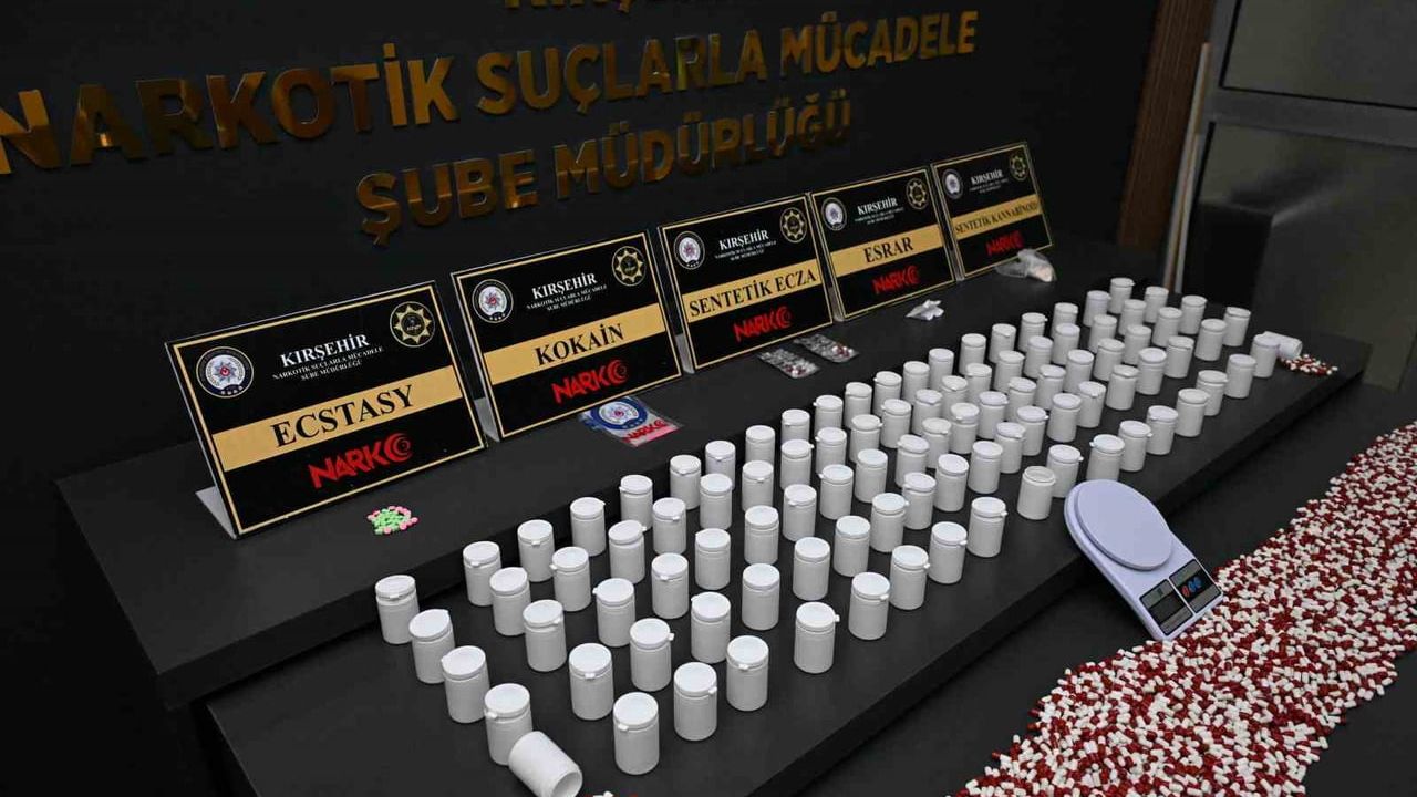 Uyuşturucu operasyonunda iki şüpheli Kırşehir'de tutuklandı