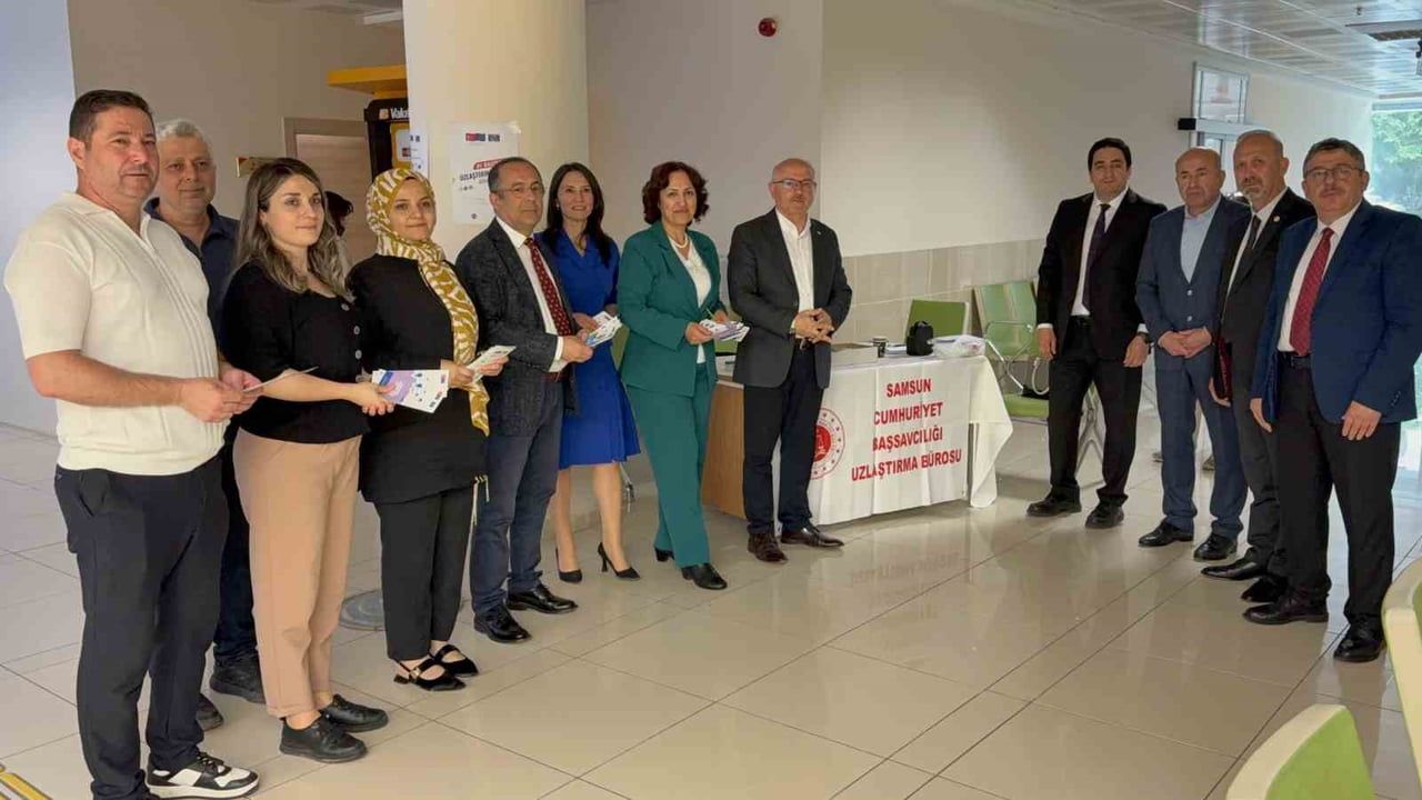 Uzlaştırmacılar Günü Samsun Adliyesi’nde: Uzlaştırma Sistemi Vatandaşa Tanıtıldı