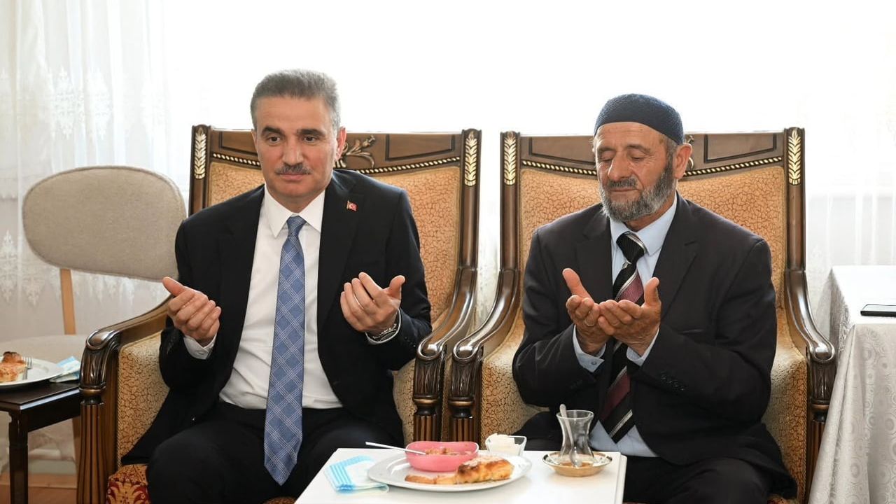 Vali Baruş’tan vefa ziyareti