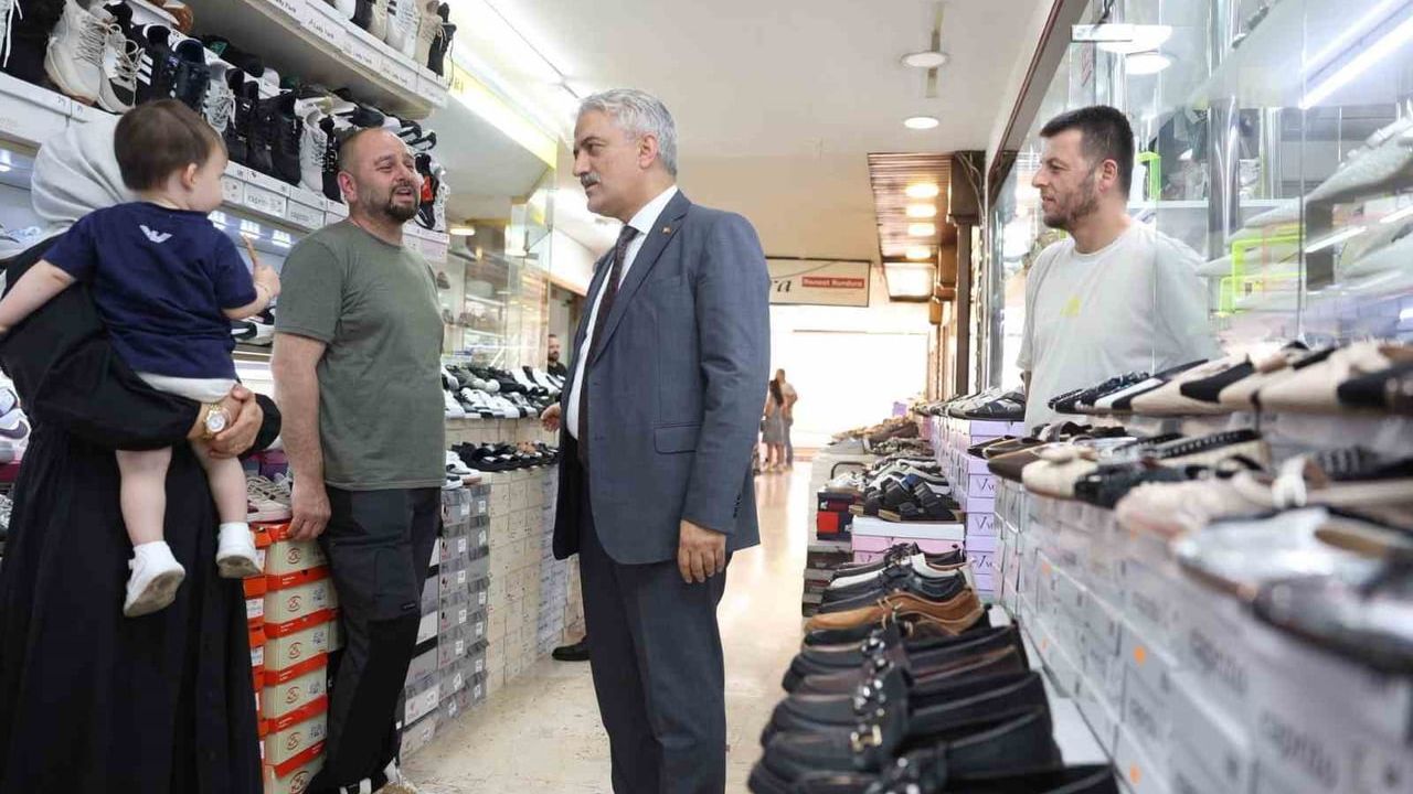 Vali Makas, Cedidiye Mahallesi esnafı ve vatandaşlarla buluştu