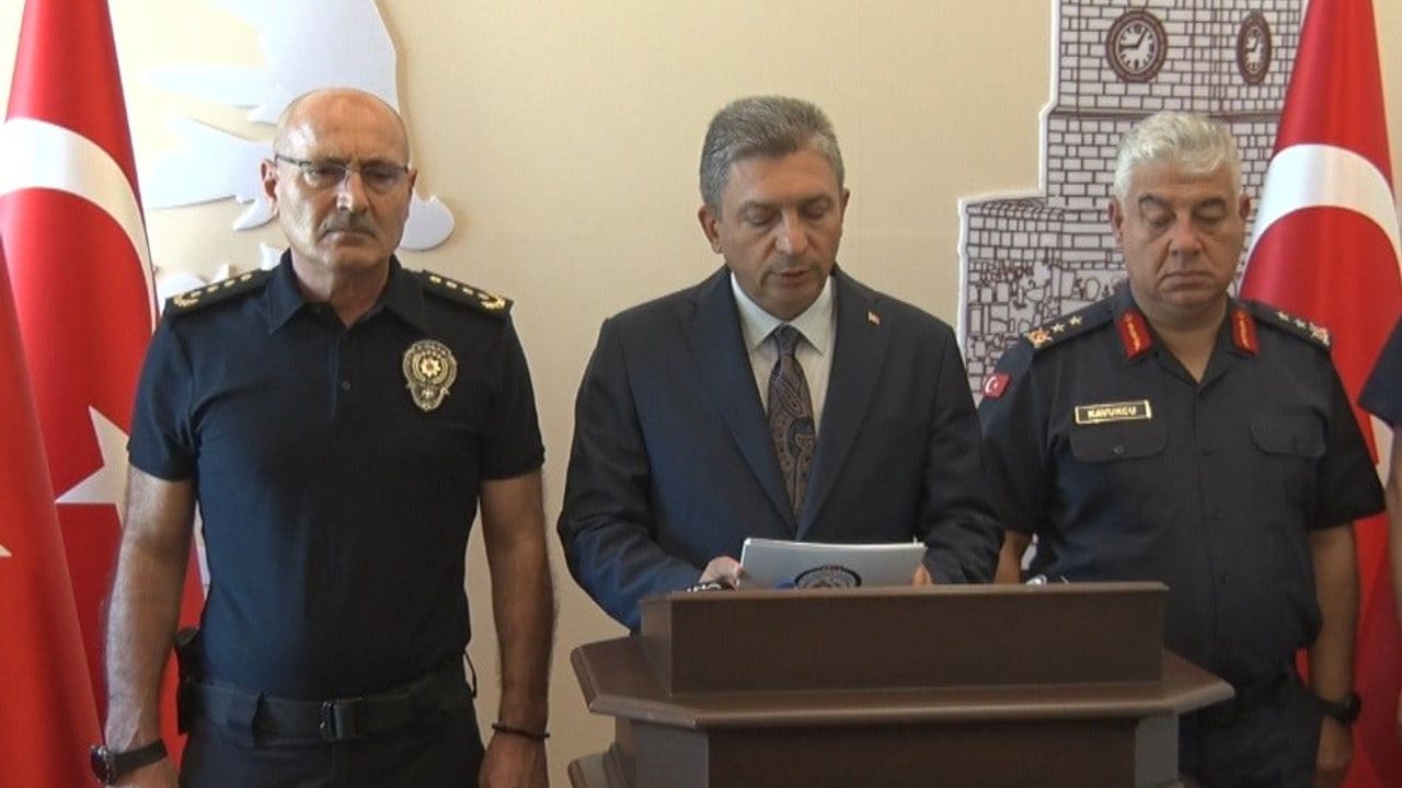 Vali Şahin: Otokoç saldırısında 13 kişi gözaltında; yurt dışı bağlantıları araştırılıyor