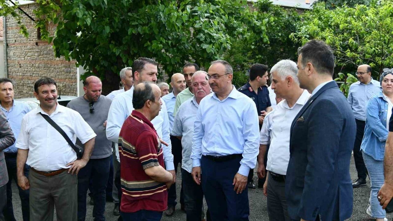 Vali Soytürk Uçmakdere'de turizm ve tarih yatırımlarını inceledi