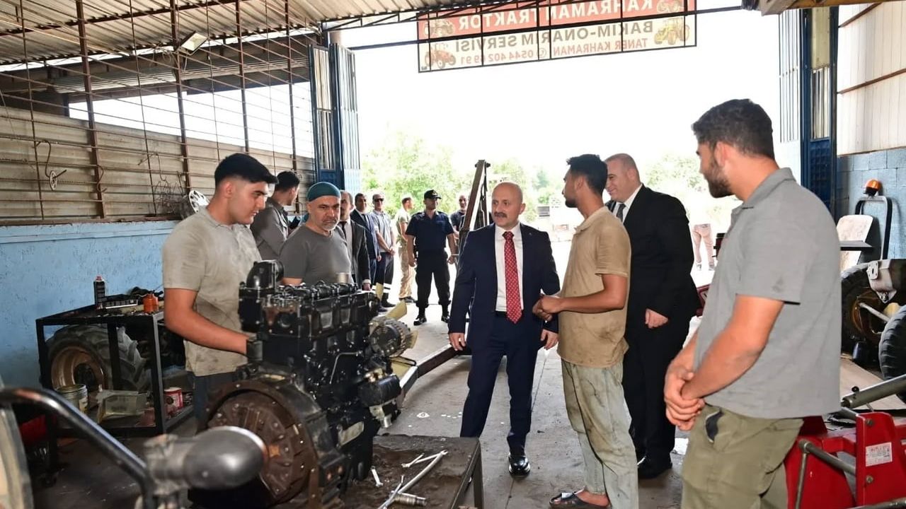 Vali Varol Köşk'te üretim, yatırım ve sosyal projeleri inceledi