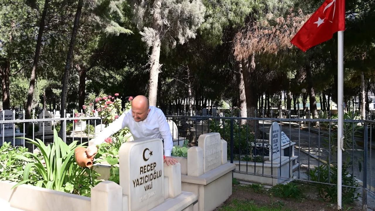 Vali Varol, 'süper vali' Recep Yazıcıoğlu'nu unutmadı