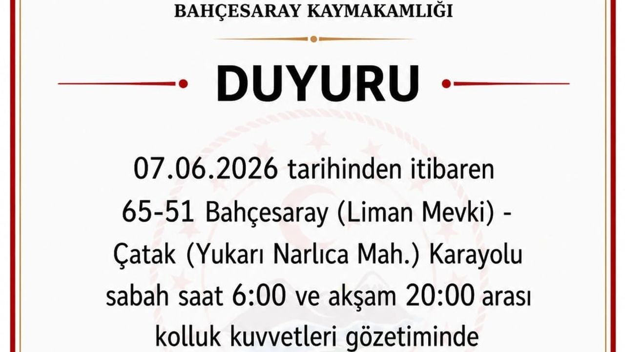 Van-Bahçesaray yolu 6 aylık aranın ardından kontrollü olarak ulaşıma açıldı