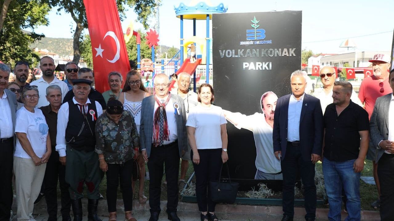 Volkan Konak'ın adı Edremit'te yaşatılıyor