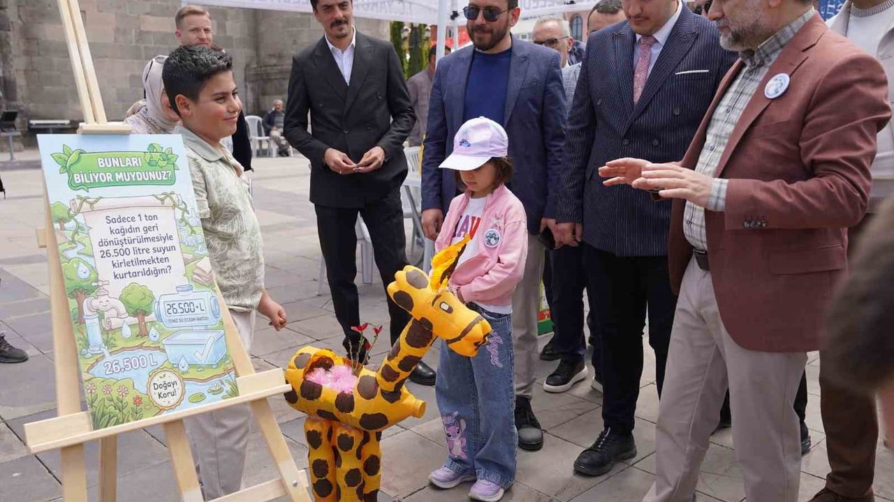 Yakutiye'de Sıfır Atık Şenliği: Çocuklarla Geri Dönüşüm ve Çevre Bilinci